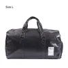 PU Leder Gym Fitness Tasche Frauen Yoga Matte Taschen Reise Handtasche Tote Schulter Pack für Schuhe Training Gymtas Sac De sport XA126D