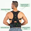 Midjestöd Neopren Belt Sports Magnetic Back Shoulder Posture Corrector Trainer Corset Spine Lower Back16673542