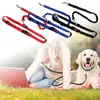 スポーツ調節可能なウォーキングリーサンハンズフリー犬のleashes最高品質ウエストペット犬のひもをランニングジョギング子犬犬リードカラーDH0467