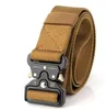 Street Wear ceinture montagnes russes bouton en métal toile pour femmes hommes ceintures de sécurité mode Rollercoaster4587268