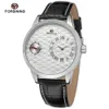 ForSining Obscure Design Mens Watches Luxury Automatic Watch Small Dial Second Hand Display Fashion Mechanical Clock Men Slze411783425496