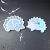 DIY Crystal Epoxy Quicksand Keychain Mold silicone Love Star Moon Cat handmade jewelry mold DIY tools YDL007