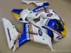 Injectie Mold ABS Plastic Fairing Kit voor HONDA CBR1000RR 06 07 WITTE BLAUWE FUNLINGS CBR1000RR 2006 2007 OT11