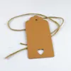 100pcs/lot Kraft Paper Tags Brown Lace Scallop Head Label Luggage Party Wedding Note DIY Blank Price Hang Kraft Gifts