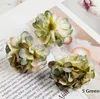 5 cm flor artificial Seda Hydrangea Flower Cabeza para la fiesta de boda Decoración del hogar DIY Guirnalda Caja de regalo Scrapbook Art Supplies