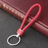 5 color wrapping key chain simple metal rope woven key ring car wallet and other decorations