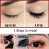 reusable المغناطيسي رمشكليب مجموعة Wispies الطبيعية الرموش اليدوية الرموش الخالية من الغراء بسهولة تطبيق ماكياج الرموش