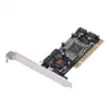 Componenti del computer della scheda controller RAID con chipset Sil3114 da 1,5 Gbps PCI a 4 porte SATA interne Freeshipping