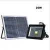 10W 20W 30W 50W Panneau solaire LED Flood Sécurité Jardin Lumière solaire PIR détecteur de mouvement extérieur Chemin infrarouge Projecteur