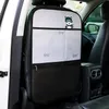 Gullig tecknad bil arrangör multifunktionsförvaring väska bil baksäte lagring stodning tablett telefon universalbil tillbehör för auto