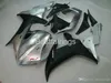 100% passning. Injektionsgjutningsmaskin för Yamaha R1 2002 2003 Silver Black Fairings YZF R1 02 03 JY25