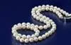 FREE SHIPPING++9-10MM N RAL SOUTH SEA GENUINE WHITE PEARL NECKLACE