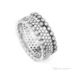 Ringe kompatibel mit Pandora Jewelry Lavish Sparkle Silberring für Damen Original 100 % 925 Sterling Silber Schmuck Ring wholesale182H