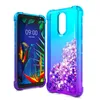 Для Samsung A10E A30 Примечание 10 Pro S10 E Plus Жидкость Блеск Два цвета Gradient Design 4 Corner Анти Падение ТПУ бампер Защита телефона случая