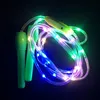 Giocattolo illuminato a LED Corda per saltare lampeggiante Forniture per feste serali Giocattoli luminosi Esercizio mattutino Corde sportive per fitness per bambini