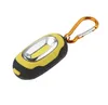 LED LED COB LIGHTS 3 MODE MINI KEYGRING LAMP سلسلة مفاتيح المصباح المحمول في الهواء الطلق في الهواء الطلق مصباح المصباح