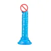 Manual de pênis falsos feminino Copo de sucção Dildos Mini Small Crystal Women Women Masturbation Pushion Dispositing Cock Shop Shop2998392