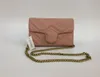 Hög Qulity Classic Designer Womens Handväskor Kedjekedjor Composite Tote Pu Leather Clutch Axel Väskor Kvinnlig handväska med plånbok