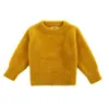 Boys Pullover Cardigan Fashion Outerwear Baby Winter Clothes Girls Fur Fleece Coat Sweaters Kids Outwear Child Long Sleeve Jumper Tops B6286