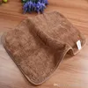 Polyester Coral Fleece Cleaning Cloths Double Sided Absorbent Scouring Pad Kitchen Thickened Quick Dry Dish Towels Wash Towels BH2211 TQQ