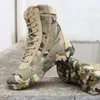 Männer Militärische Taktische Stiefel Desert Combat Outdoor bot Armee Wanderstiefel Leder Herbst Knöchel