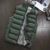 Nuovi gilet da uomo Giacca senza maniche da uomo Gilet da uomo imbottito in cotone Autunno Inverno Cappotti casual Gilet da uomo