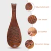 Modèle de poisson en bois Rice Food Spoon Kitchen Cooking Tools Ustensil Scoop Paddle Japanese Wooden Rice Spoon3935654