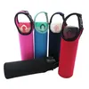 Glass Water Bottle Sleeve Portable Bottle Cooler Cover Holder Strap for Outdoor Neoprene Insulated Collapsible Drink Bottle Covers Carrier