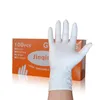 Disposable Nitrile Gloves Rubber Factory Salon Household Rubber Garden Protective Gloves Nitrile Latex Rubber Gloves 100PCS/box