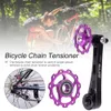 Tools Bicycle Chain Tensioner Folding Guide Wheel Cycling Chain Tighter Bicycle Replacement Accessories