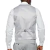 Bonito Um Botão Noivo Desgaste Pomada Lapela Mens Smoking Smoking / Prom / Jantar Melhor Homem Blazer (Jacket + Pants + Vest)