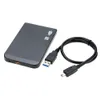 Caso HDD 2.5 SATA a USB 3.0 Adattatore Adattatore Custodia per recinzione esterna per HD SSD Disk HDD Box