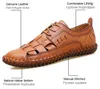 Nieuwe 2019 lente zomer rits heren loafers mode ademend mannen flats lederen casual schoenen ontwerpers mocassins heren schoenen maat 38-48