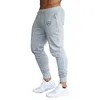 Pantaloni da uomo Pantaloni da uomo in cotone piacevole Abbigliamento sportivo completo Casual elastico da uomo Pantaloni da allenamento per fitness Pantaloni sportivi skinny Pantaloni Jogger Nice1