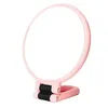 15 Times Magnifying Mirrors Double Side Makeup Mirror Table Desktop Makeup 10X 15X 360 Folding Adjustable for travel Pink