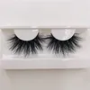 25mm 3D Mink Eyelashes with Pink Purple Marble Box Free Packaging Long Dramatic Soft Lashes G-EASY