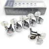 Accordeurs de verrouillage de guitare Accordeurs de têtes de guitare électrique argentés JN-07SP Lock Tuning Pegs