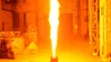 2PC/partia podwójna głowica Maszyna płomienia 2 kanały DMX Side Machine Spray Wysoka 3M Stage Flame Thrower