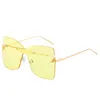 2020 neueste Art und Weise Frauen-Sonnenbrille Randlos Stilvolle Frau Sonnenbrillen Luxuxentwerfer Platz Shades