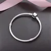 Neues Armband aus 925er-Sterlingsilber, passend für Pandora-Luxus-Designer-Set, CZ-Diamant-Damen-Schlangenknochen-Armband, Original-Box-Set