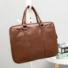 FEIDIKABOLO Famous Brand Business Men Briefcase Bags Man Shoulder Bag Leather Laptop Simple Men's Handbag bolsa maleta2961