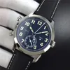Gr Montre de Luxe Dark Blue lackerad urtavla 24 timmar gjord av 324SC Automatisk mekanisk rörelse Watches Men's Watch