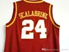 Maillot de basket-ball universitaire USC Trojans Brian 24scalabrine pas cher Lisa 33leslie Cheryl 31miller University Ed maillots