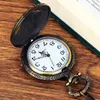 Partihandel 50st / Lot Classic Coved Flower Train Pocket Watch Vintage Pocket Watch Män Kvinnor Antika Modeller Tuo Table Watch PW164