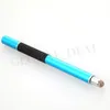 2 in 1 Mutilfuction Fine Point Round Thin Tip Touch Screen Pen Capacitive Stylus Pen per iPad iPhone Tutti i telefoni cellulari Tablet huawei
