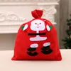 3 Sizes Christmas Gift Bags Large Midum Small Bag Santa Sack Non-woven With Snowman Tree for kids