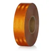 Freeshipping Orange Reflective Warning Tape Adhesive Car Truck Conspicuity Tape Car Accessories