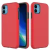 Dual Layer Hybrid Slim Armor Shockproof Case cases for iphone 7 8 Plus X XS XR 11 Pro Max 12 Hard Cover Skin