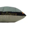 Halloween Party Dekoracyjne Poduszki Pokrywa Sofa Poduszka Pokrywa Dyni Duch Balon Druku Poszewka na Poszewka 18x18inch Poduszka DBC VT0570