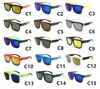 estate uomo nuova moda Occhiali da sole colorati pieghevoli Colore mercury reflectors15colors plastica donna Occhiali da ciclismo sportivi spedizione gratuita